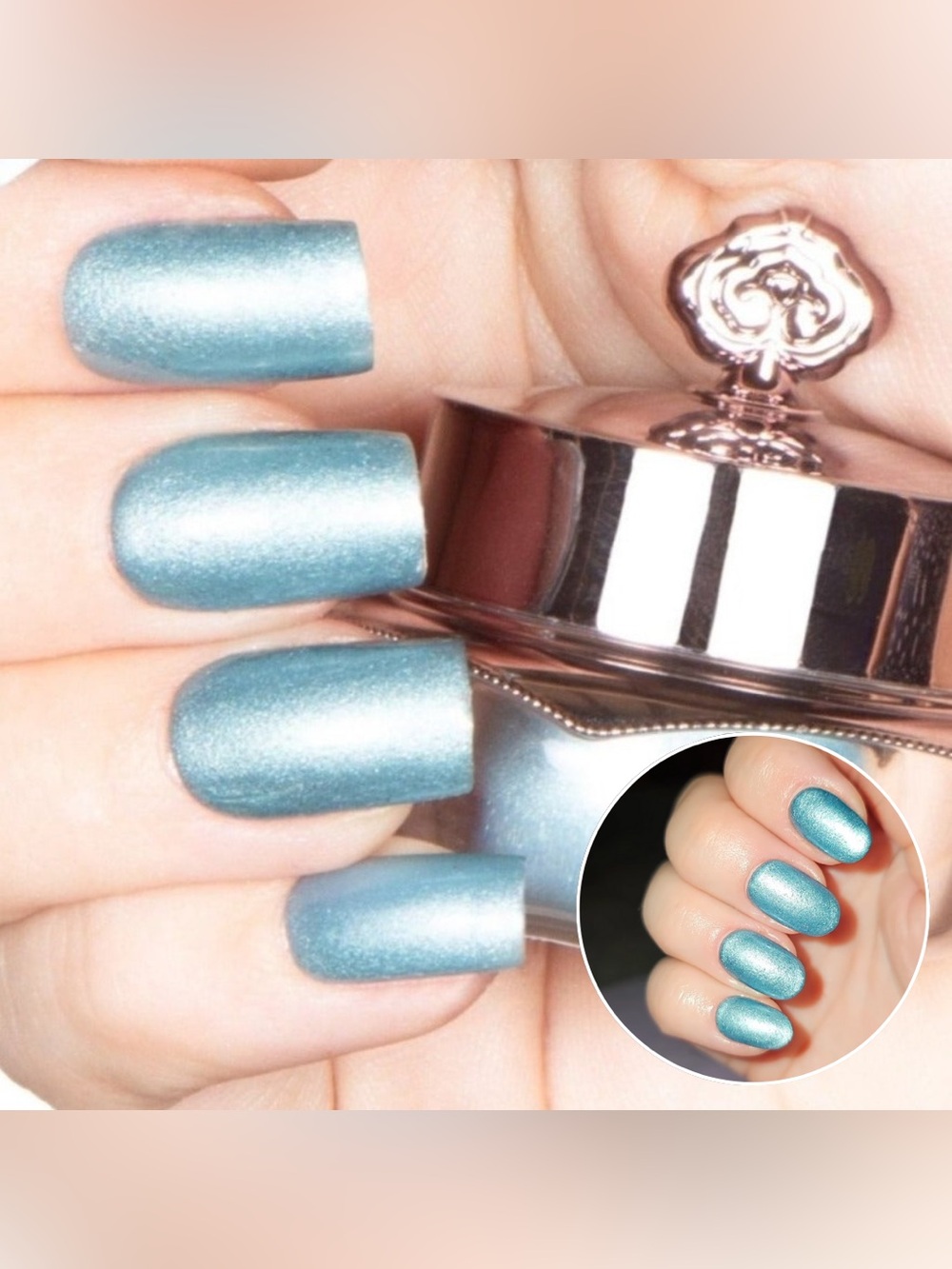Sistaco Mineral Bond - Sky - Classic Nail Powder - New - Sealed